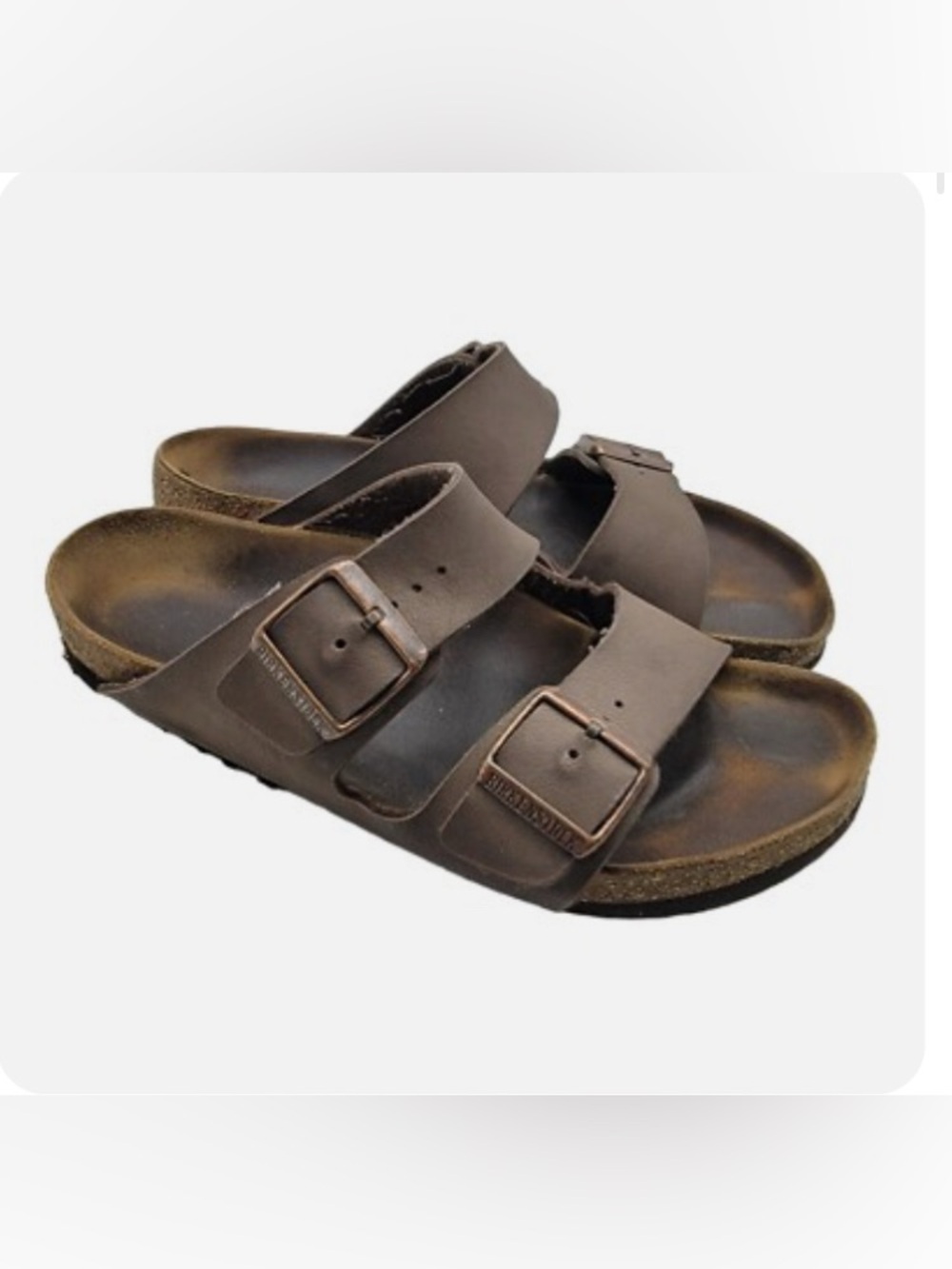 Birkenstock Brown Arizona Sandals Women Sz 10